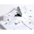 thumbnail image 4 of Visive Mens Big And Tall Short Sleeve Button Shirt, Printed Avocado Shirts, 4 of 10