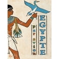 thumbnail image 2 of Got, Jean Pierre 25x32 White Modern Wood Framed Museum Art Print Titled - Egypte par avion, 2 of 4