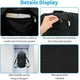 thumbnail image 5 of Bolsa de gimnasio de viaje de 14 pulgadas, bolsa deportiva con correa para el hombro, impermeable para almacenamiento de zapatos, ropa y artículos de gimnasio, bolsa de fitness de 14 pulgadas, bolsa d, 5 of 6