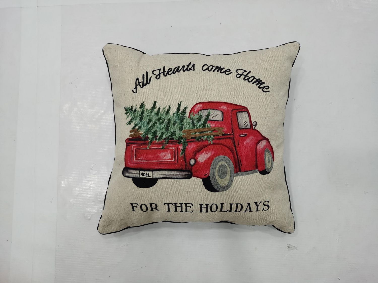 Holiday Time 18x18 inch Coussin pour camion