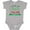 AC-Heather Grey, variant on Inktastic Italian Family Heritage Boys or Girls Baby Bodysuit