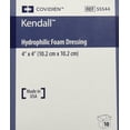 thumbnail image 1 of Aderezo de espuma hidrófila Kendall Copa, 4 x 4 cm, caja de 10, 1 of 1