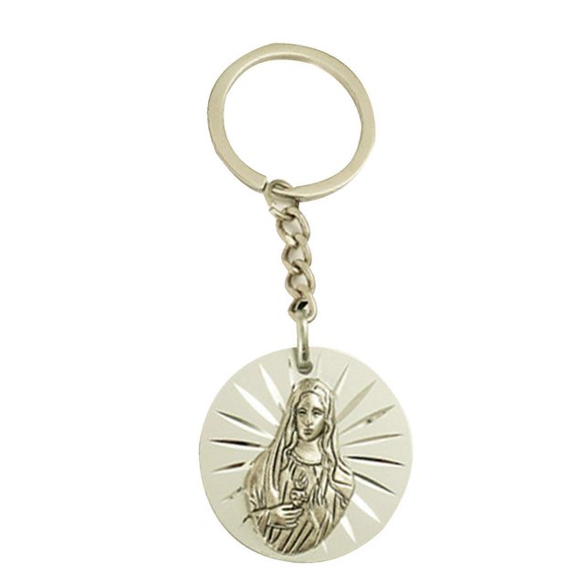 Holy Mother Keychain Charm Hanging Pendant Crafts Charms Accessory