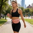 thumbnail image 2 of Leodye 1PCS Outdoor Sports Crossbody Bag & Casual Waist Bag Letter Print Chest Bag for Women Students Couples Available -12.60x5.12x3.54in, 2 of 6