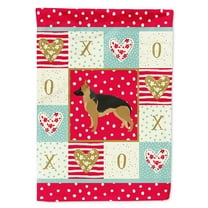 Carolines Treasures CK5930GF German Shepherd Love Flag Garden Size Small multicolor