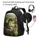 thumbnail image 2 of Easygdp Deep Forest Stone Green Dragon Mochila para Laptop de Viaje con Puerto USB, Mochila para Laptop con Puerto de Carga USB para Mujeres y Hombres, 2 of 7