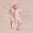 thumbnail image 2 of Love To Dream Swaddle Up Original Sleep Sack, 4-Way Stretch, Cotton Blend, 1.0 TOG, Pink Daisy, Newborn, 2 of 12