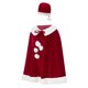thumbnail image 4 of Lucakuins Disfraz de Navidad para mujer Deluxe Santa Shawl Poncho Party Cape Holiday Cosplay Outfit Lucakuins moda, 4 of 10