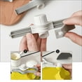thumbnail image 4 of Shisuyan Food Pouch Clip White 10Pcs 5.3X2.1X1.4in, 4 of 8