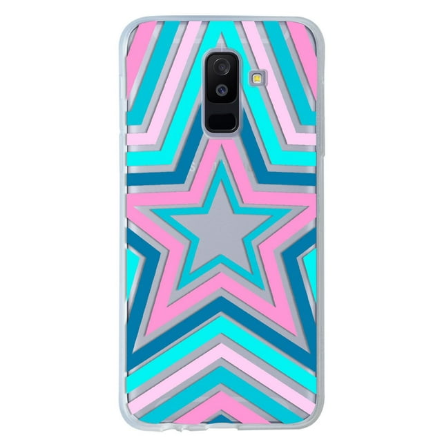 Funda Antigolpes para Galaxy A6 Plus 2018 InstaCase Ilusion de Estrellas