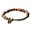 Multicolor, variant on Jewelry VerPetridure Women Multicolor Beads Shape Metal Stitching Bracelet