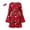 Red, variant on for Women 70s Hippie Disco Dress with Headscarf Print Two Piece Set Contemporary Party Attire