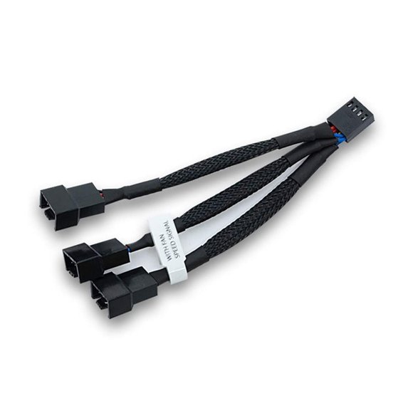 Cable divisor Y EK 10 cm 3 ventiladores PWM