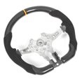 thumbnail image 4 of Volante de coche, volante de fibra de carbono, volante plano, volante automotriz, confiable y duradero, 4 of 9