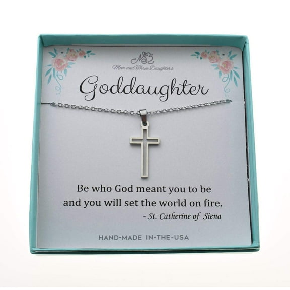 Goddaughter Gift. Gift for Goddaughter. Gifts from Godmother, Godfather. Goddaughter Necklace.