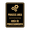Black Gold, variant on Signs ByLITA Portrait Round Process Area Door or Wall Sign | Spanish Bilingual Warehouse and Factory Signs (Blue) - Large
