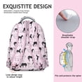 thumbnail image 5 of Wild Horse Power Backpack - Durable Waterproof School Bag with Mustang Print - Perfect Bookbag for Horse Loving Students, 5 of 6