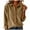 Khaki, variant on RQYYD Womens Corduroy Button Down Shirts Boyfriend Long Sleeve Oversized Blouses Tops