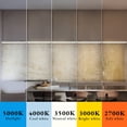 thumbnail image 5 of LNC 32" LED Linear Commercial Ceiling Light,5CCT Adjustable,Damp Rated,White, 5 of 18
