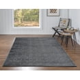 thumbnail image 5 of Linon Platinum RawIron Power Loomed Polyester 5'x7'6" Rug in Blue, 5 of 5