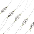 thumbnail image 4 of S SERENABLE 5 Pieces Spring Fishing Barbed Hook PE Fishing Wire Leader Size3, 4 of 8