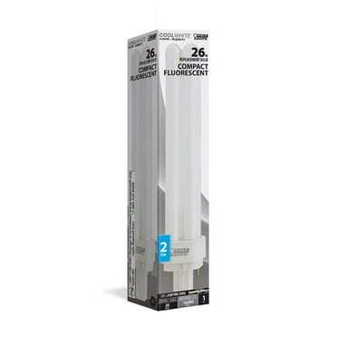 Feit Electric PLD26/41 Fluorescent Replacement Bulb, Cool White, 6.68" L