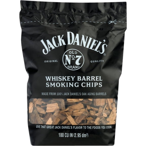 Jack Daniel's Wood Smoking Chips - Whiskey Flavor Smoker Chips - 2 Lb