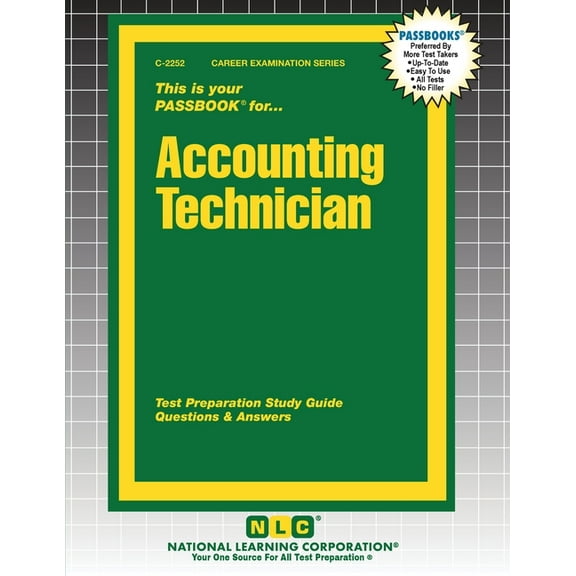 Career Examination Accounting Technician, Book 2252, (Paperback)