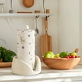 thumbnail image 4 of Rack Organization Countertop Paper Towel Holder with Stand and Spiral Tear Design for Multiroom Kitchen Bathroom—-Hand and Versatile Organizer, 4 of 5