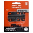thumbnail image 1 of 2-1/2" BLACK BARREL BOLT 1 PC, 1 of 1