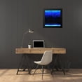 thumbnail image 4 of Wiley, Marta 20x20 Black Modern Framed Museum Art Print Titled - Blue Abstract Night, 4 of 5