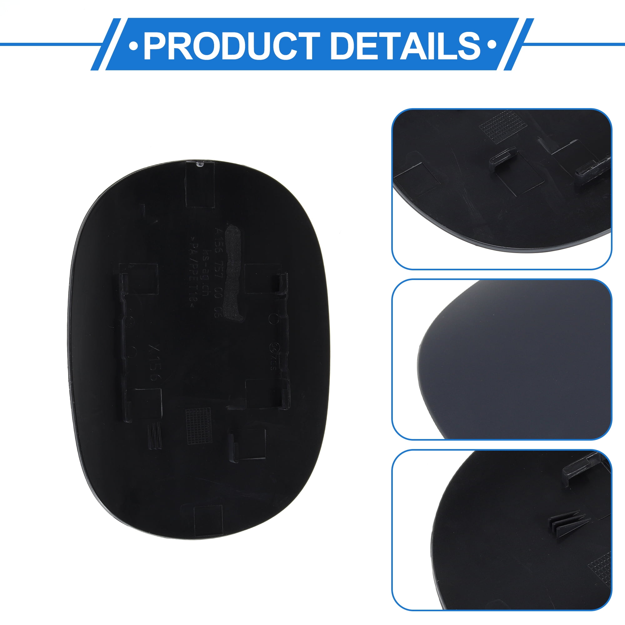 Unique Bargains Fuel Tank Door Cap for Mercedes-benz W156 2015-2020 Fuel Filler Flap Cover