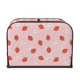 thumbnail image 2 of Pofeuu Hand Drawn Strawberry Print Toaster Cover 4 Slice, Bread Dust Cover & Fingerprint Protection, Kitchen Small Appliance Covers(Toaster Cover), 2 of 7