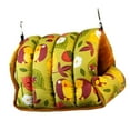 thumbnail image 3 of Transemion Large Birds Hut Soft for Lovebirds Parakeets Cockatoo Spacious and Snug Yellow L 1Set, 3 of 5