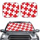 thumbnail image 2 of Balery Red Cross 1 Parasol para parabrisas de coche de 2 piezas | Parasol plegable para parabrisas delantero de coche para la mayoría de sedanes-Large, 2 of 6