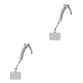 thumbnail image 4 of Matsuzay Cuerda colgante para teléfono, mosquetón de Metal, cordón para el cuello, correa para cordones Gris 2Conjunto, 4 of 6