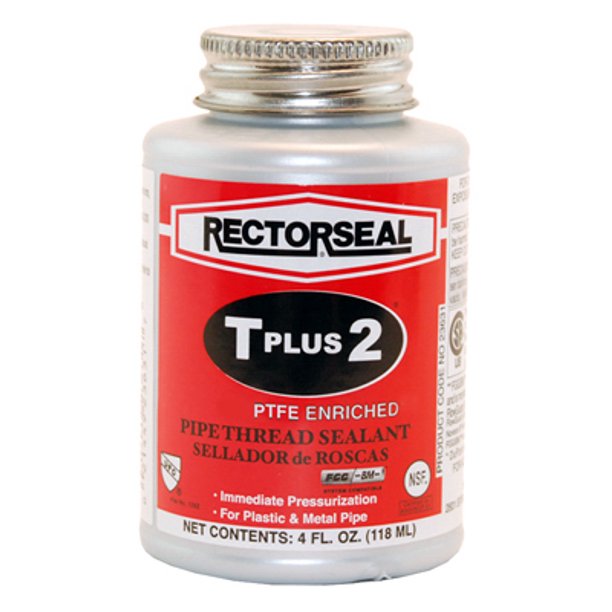 Rectorseal Corporation 2PK 4 OZ T Plus 2 Thread Sealant NonSetting