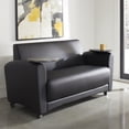 thumbnail image 4 of OFM InterPlay Series Social Seating Sofa with Double Tungsten Tablets, in Black (822-PU606-TNGST), 4 of 15