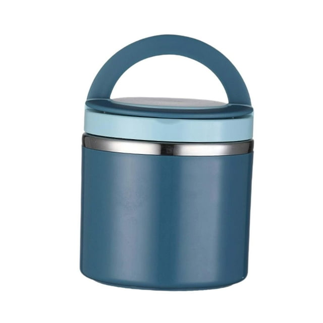 Lonchera, vajilla de cocina, olla para fideos, ensaladera, recipiente para almacenar alimentos, sopa 1000ml azul