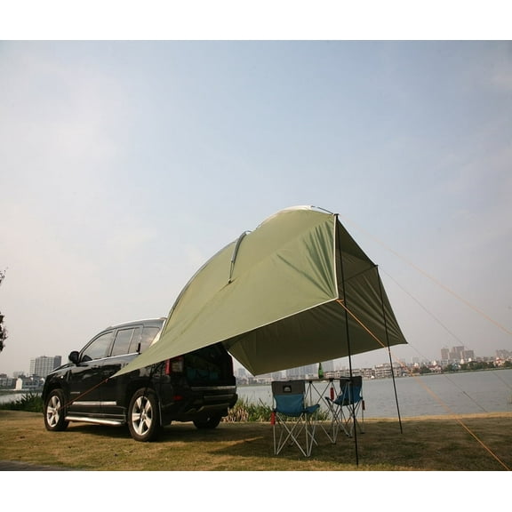 BEEN YOUNGER 10.5'X7.5'X7.2' SUV Tent for Outdoor Adventures, Green