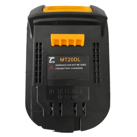 

MT20DL Battery Converter Adapter for 18V Bl1830 Bl1860 Bl1815 Convert to 18V 20V Li-Ion Battery