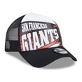 thumbnail image 3 of Youth New Era Black San Francisco Giants Boom 9FORTY Adjustable Hat, 3 of 5