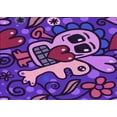 thumbnail image 1 of Ahgly Company Machine Washable Indoor Rectangle Transitional Indigo Purple Area Rugs, 8' x 12', 1 of 1