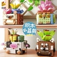 thumbnail image 4 of Orchid Pot Plant Building Blocks Set Bonsai Flower Bouquet MOC Vase Model For Adults, 4 of 10