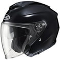 thumbnail image 1 of HJC I-30 Solide Casque de Rue à Visage Ouvert Noir X-Large, 1 of 1