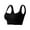 Black, variant on Yoyauz Seamless Sports Bra Without Steel Ring Yoga Bra, With Detachable Pad, Suitable For Women