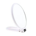 thumbnail image 2 of facefd Round Handheld Double Side Makeup Mirror Magnifying Mirror w/ Hanger Hole X5, 2 of 9