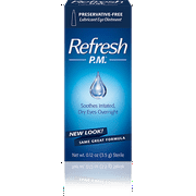 REFRESH P.M Lubricant Eye Ointment 3.50 g (Pack-1)