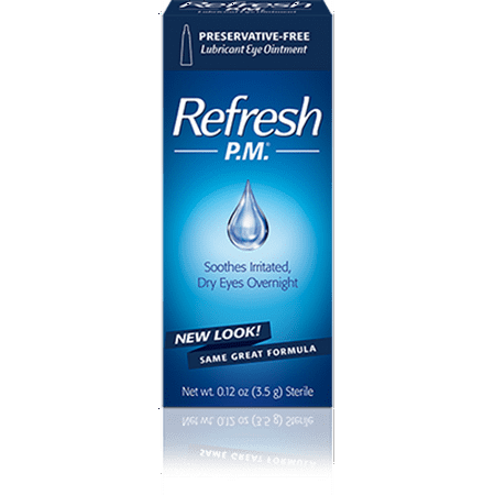 REFRESH P.M Lubricant Eye Ointment 3.50 g (Pack-1)