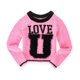 thumbnail image 1 of Suéter de punto lindo de Justice Girls 2, rosa, 5 Justice Tejer, 1 of 2